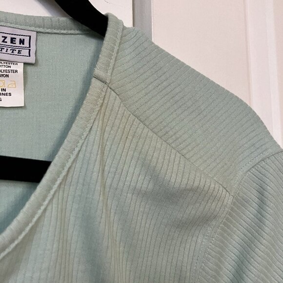 Vintage 1998 Jantzen Deadstock Green  Plaid Maxi Dress - Picture 5 of 7